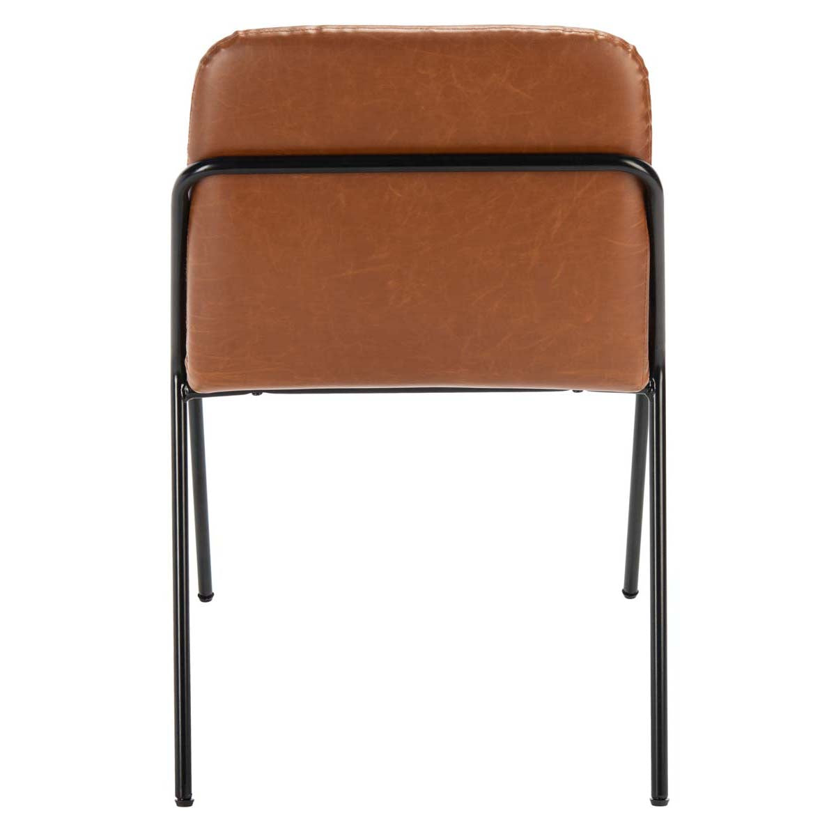 Safavieh Taddeo Side Chair , ACH6208 - Light Brown / Black (Set of 2)