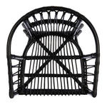 Safavieh Adriana Rattan Accent Chair, ACH6505 - Black (Set of 2)