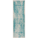 Safavieh Adirondack 109 Rug, Blue, ADR109 - Ivory / Teal