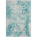 Safavieh Adirondack 109 Rug, Blue, ADR109 - Ivory / Teal