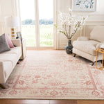 Safavieh Adirondack 109 Rug, White, ADR109 - Ivory / Rose