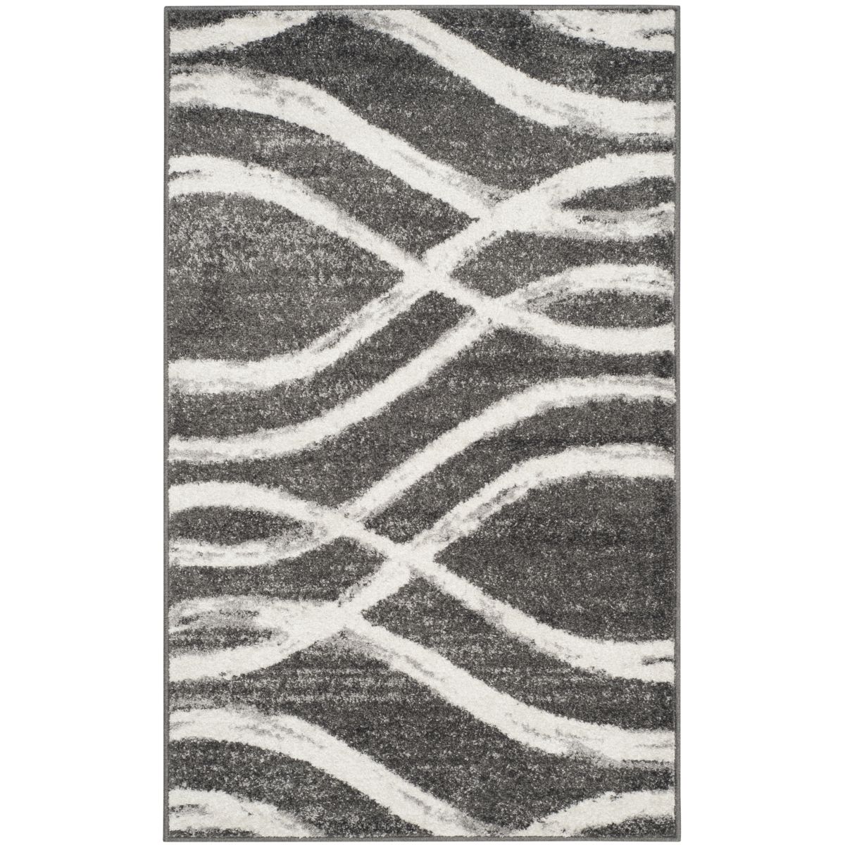 Safavieh Adirondack 125 Rug, Grey, ADR125 - Charcoal / Ivory