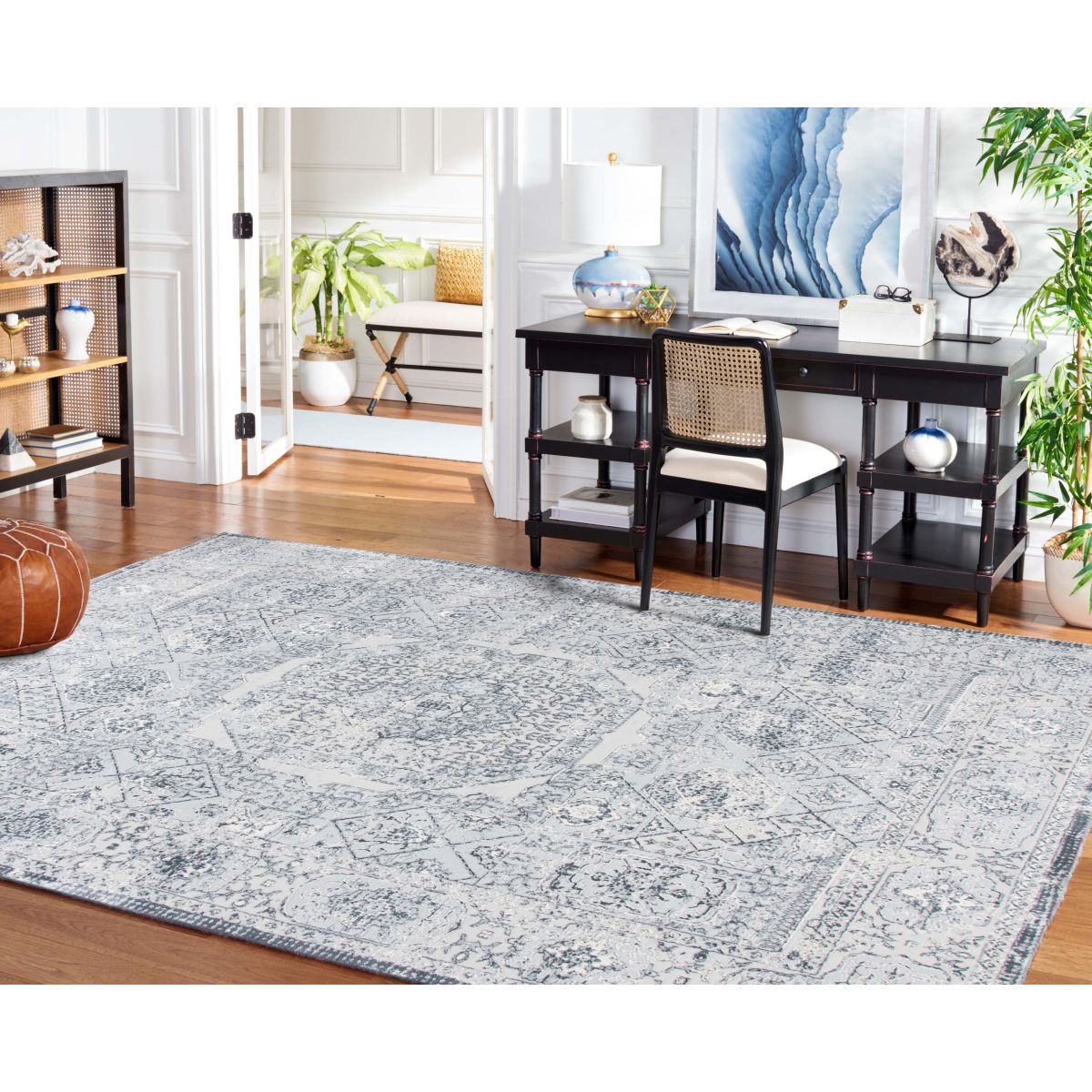 Safavieh Alhambra 629 629 Rug, ALH629 - Dark Grey / Grey
