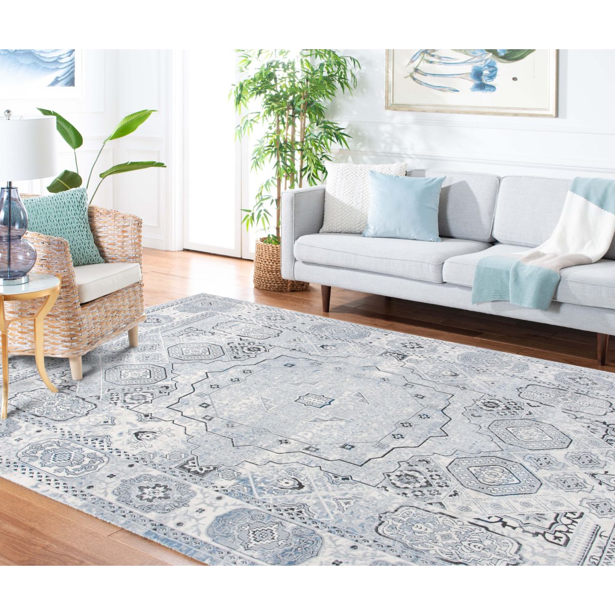 Safavieh Alhambra 629 629 Rug, ALH629 - Ivory / Grey