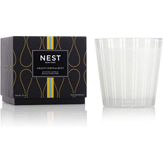 Amalfi Lemon & Mint 3-Wick  21.2 oz Candle by Nest New York