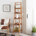 Safavieh Asher Leaning 5 Tier Etagere , AMH6537 - Oak