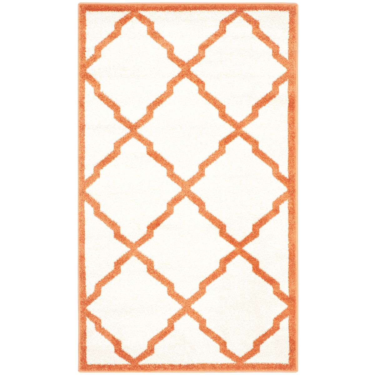 Safavieh Amherst 421 Rug, AMT421 - Beige / Orange