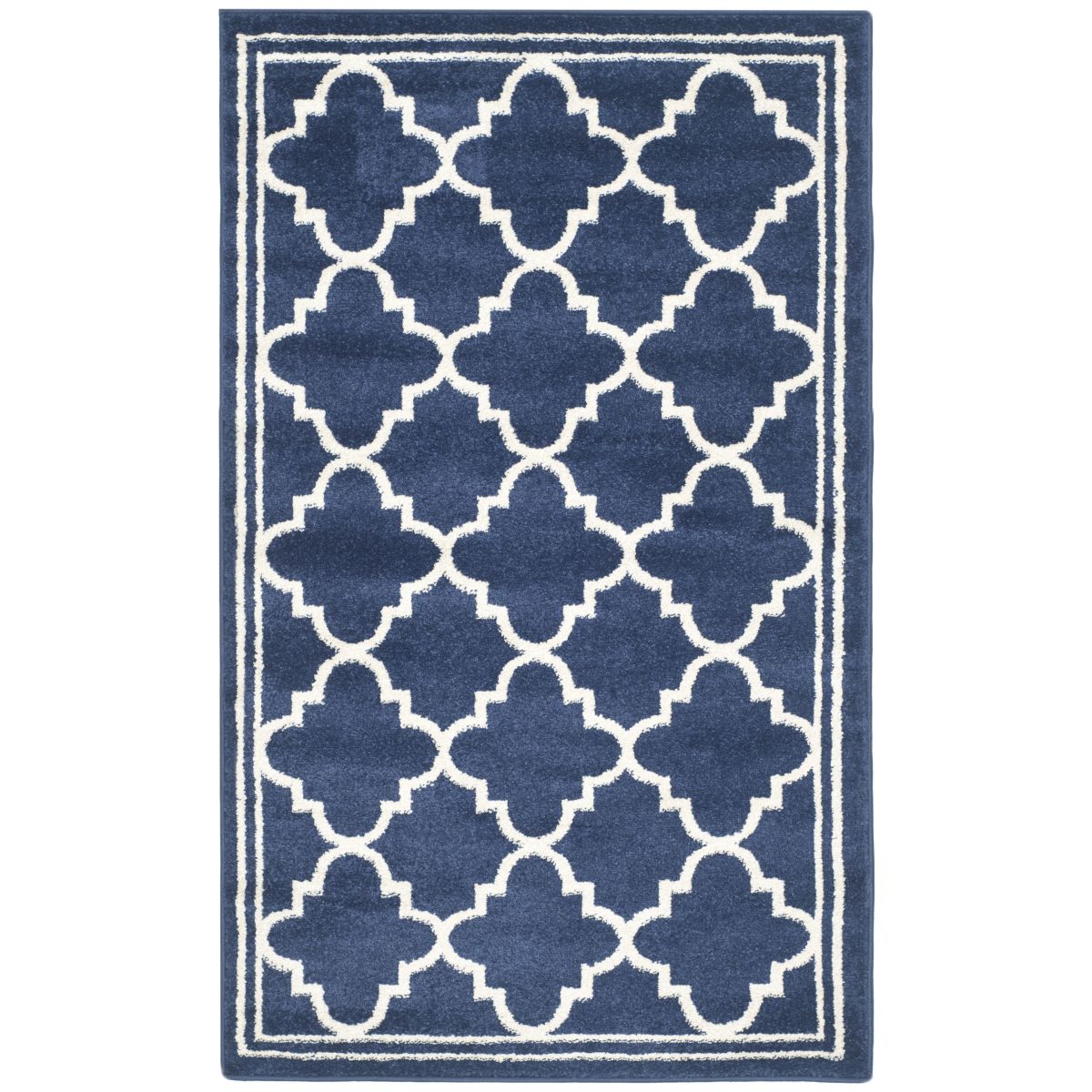 Safavieh Amherst 422 Rug, AMT422 - Navy / Beige