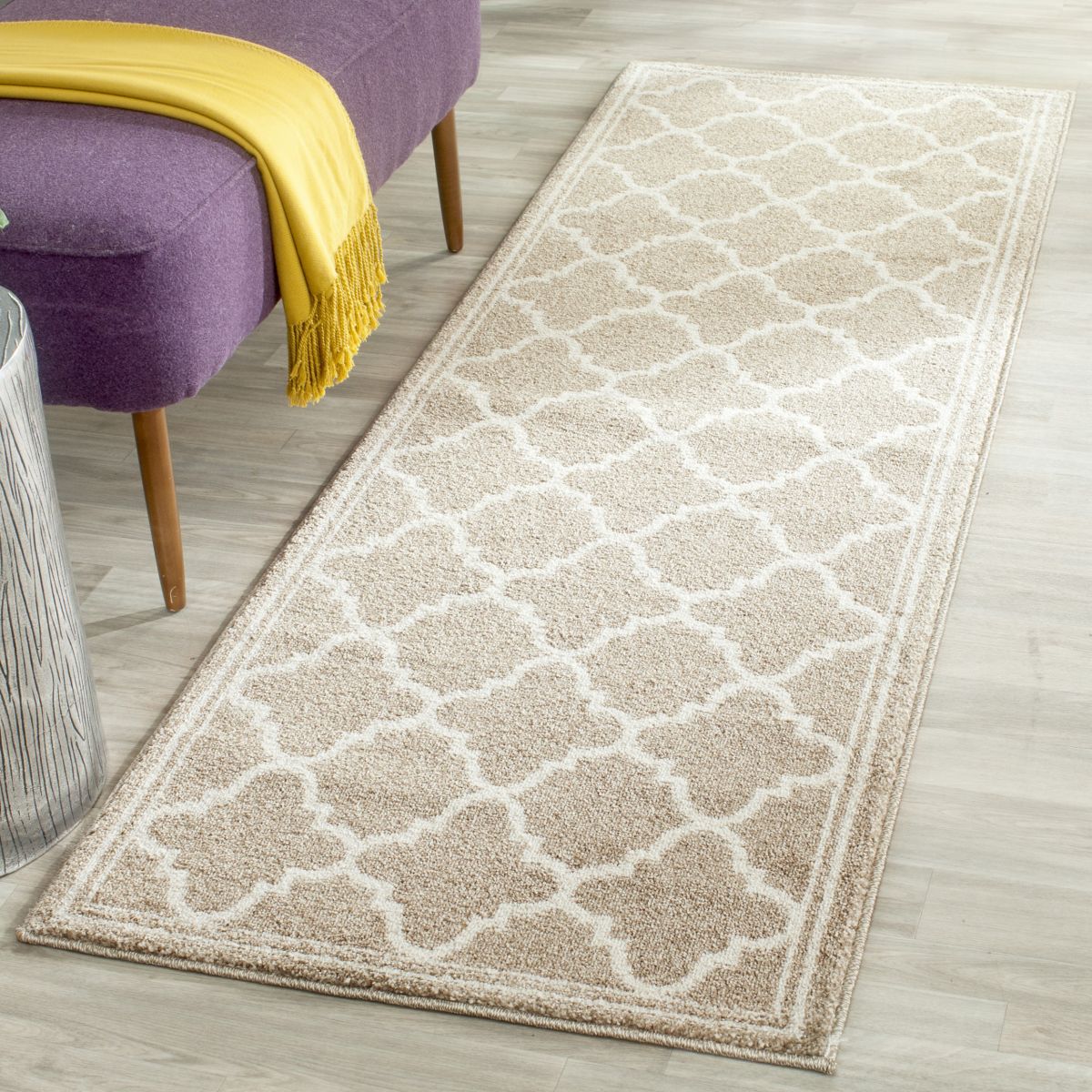 Safavieh Amherst 422 Rug, AMT422 - Wheat / Beige