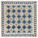 Safavieh Aspen 121 Rug, APN121 - Navy / Yellow