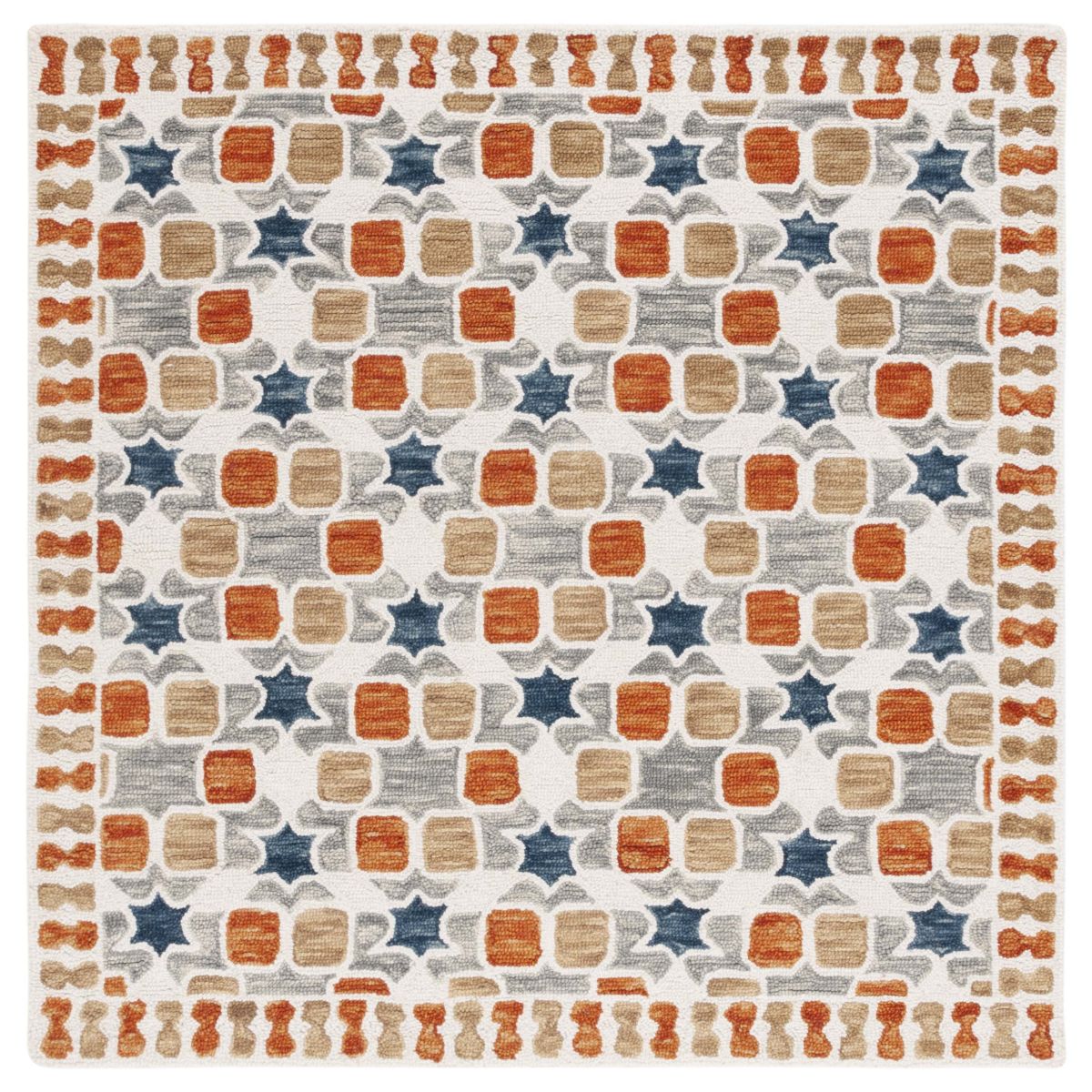 Safavieh Aspen 128 Rug, APN128 - Ivory / Grey