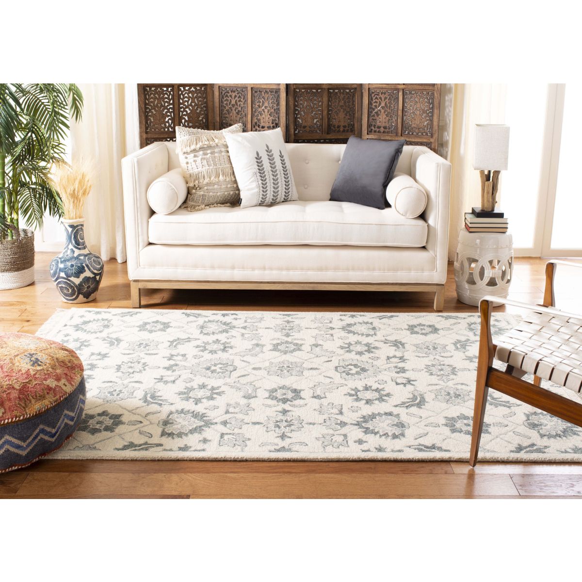 Safavieh Aspen 321 Rug, APN321 - Green / Grey