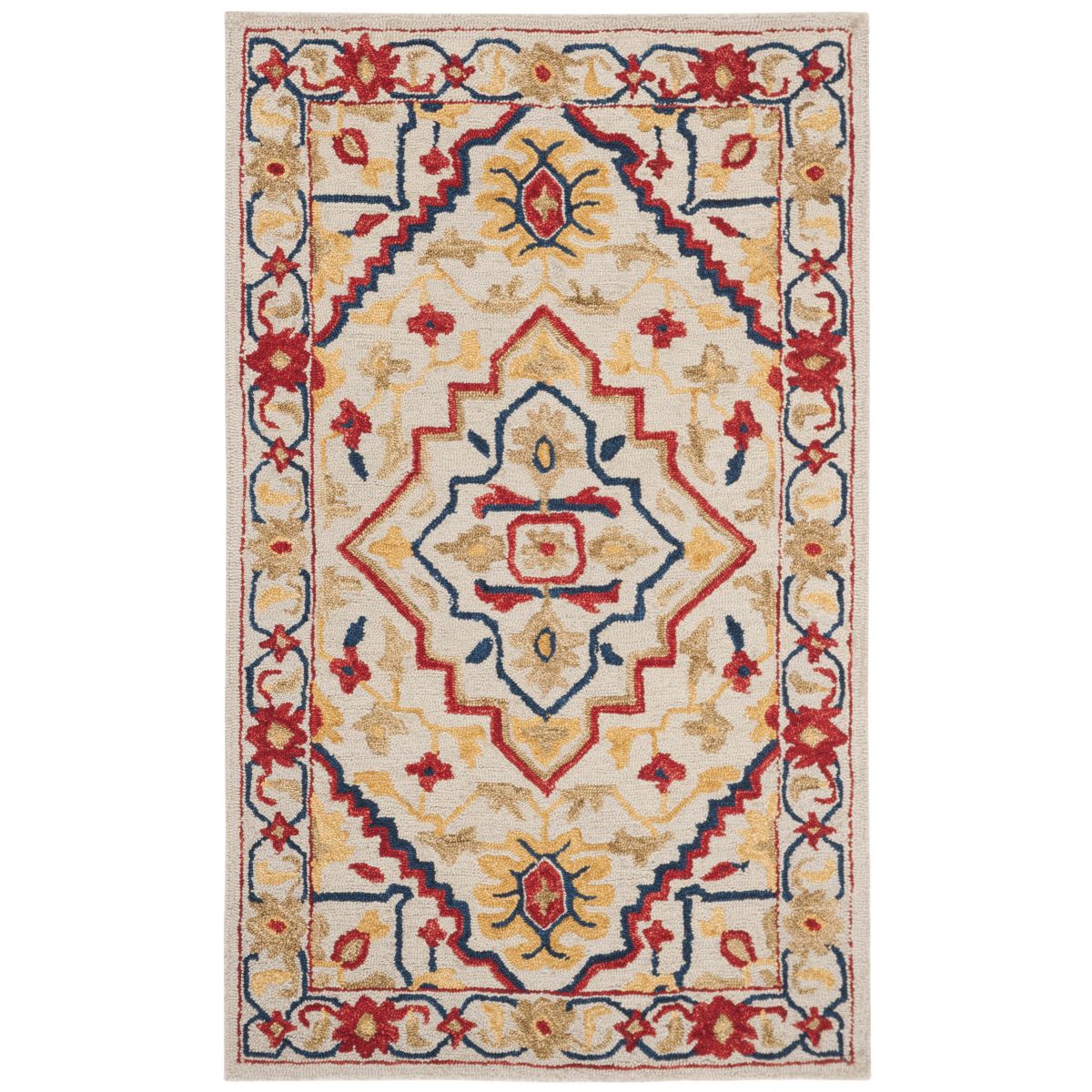 Safavieh Aspen 705 Rug, APN705 - Ivory / Multi