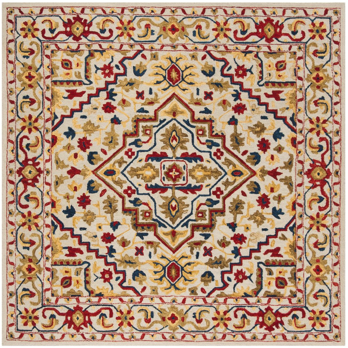 Safavieh Aspen 705 Rug, APN705 - Ivory / Multi