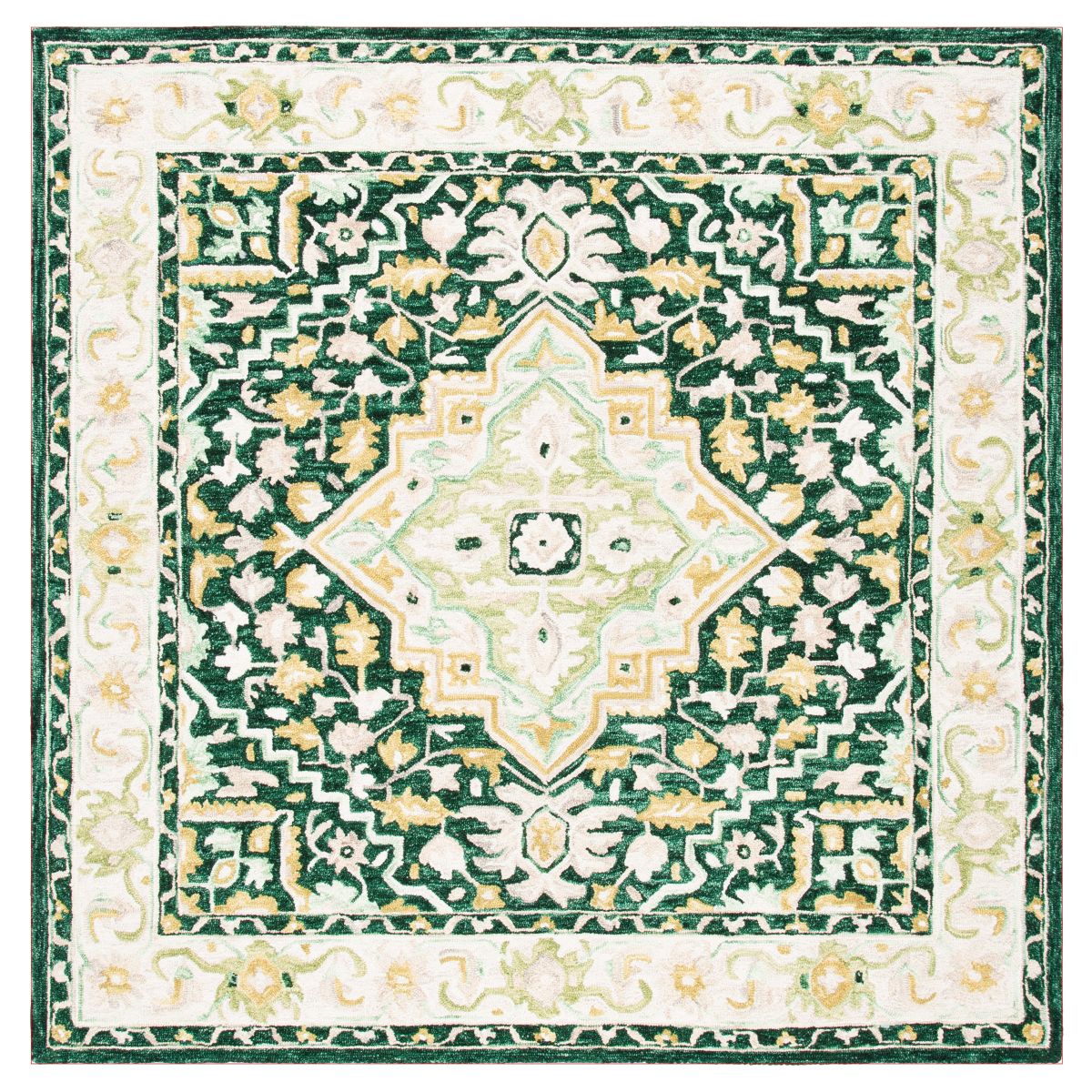 Safavieh Aspen 705 Rug, APN705 - Green / Ivory