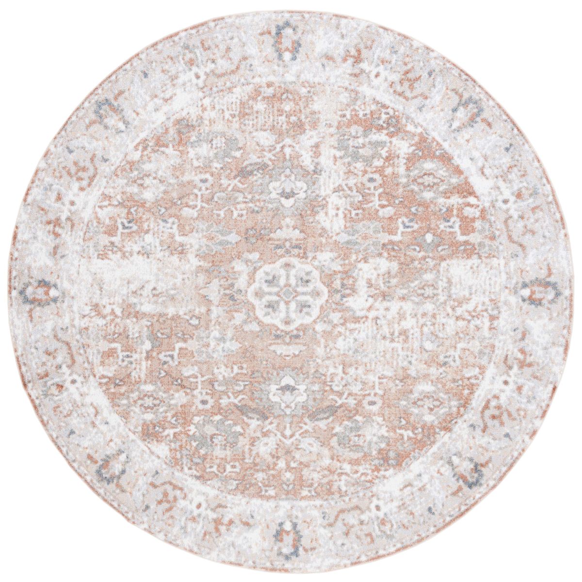 Safavieh Baltimore 852 Rug, BAL852 - Ivory / Rust