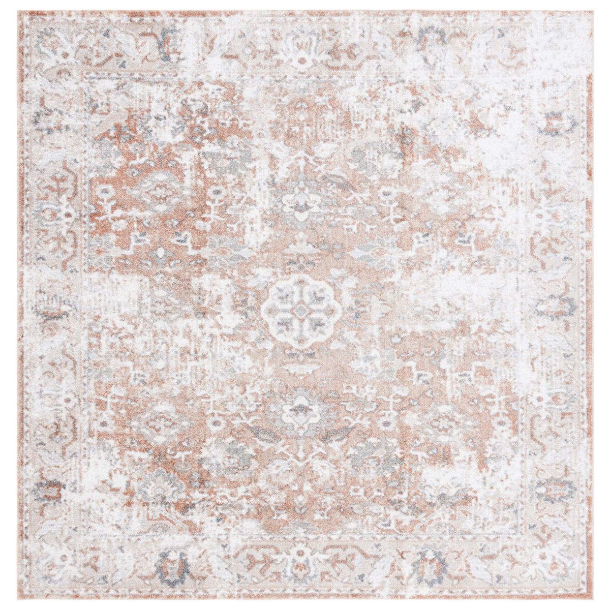 Safavieh Baltimore 852 Rug, BAL852 - Ivory / Rust