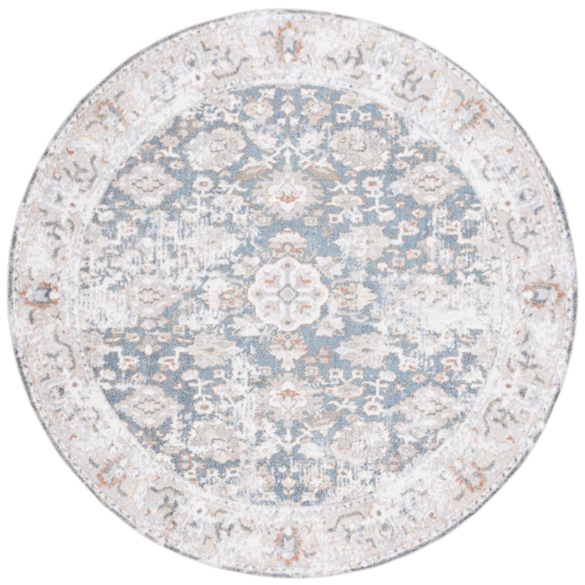 Safavieh Baltimore 852 Rug, BAL852 - Light Grey / Blue