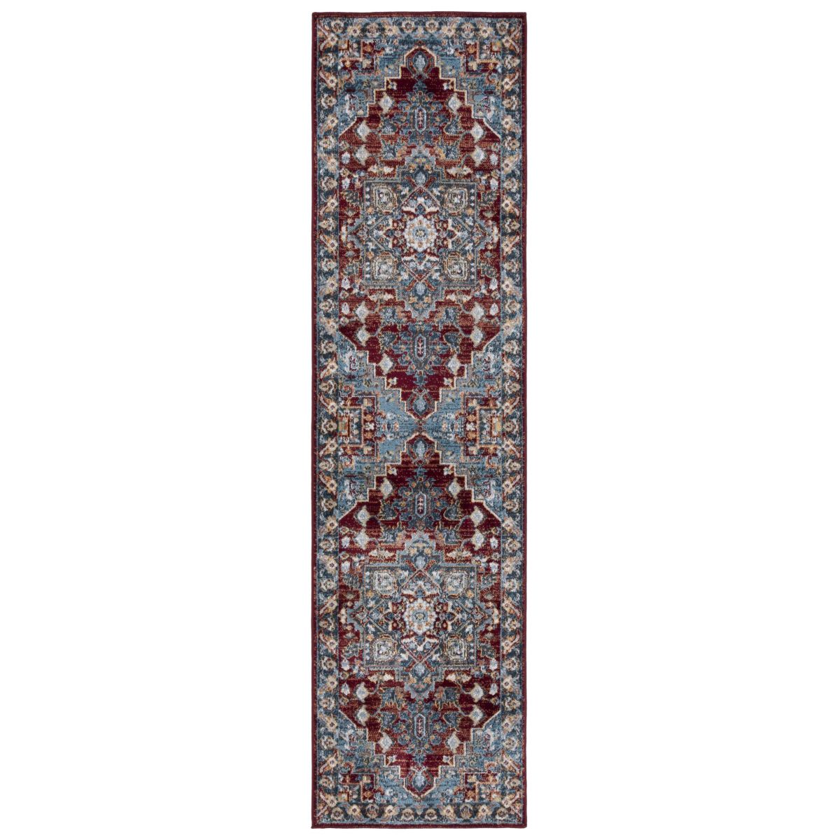 Safavieh Bayside 108 Rug, BAY108 - Blue / Red