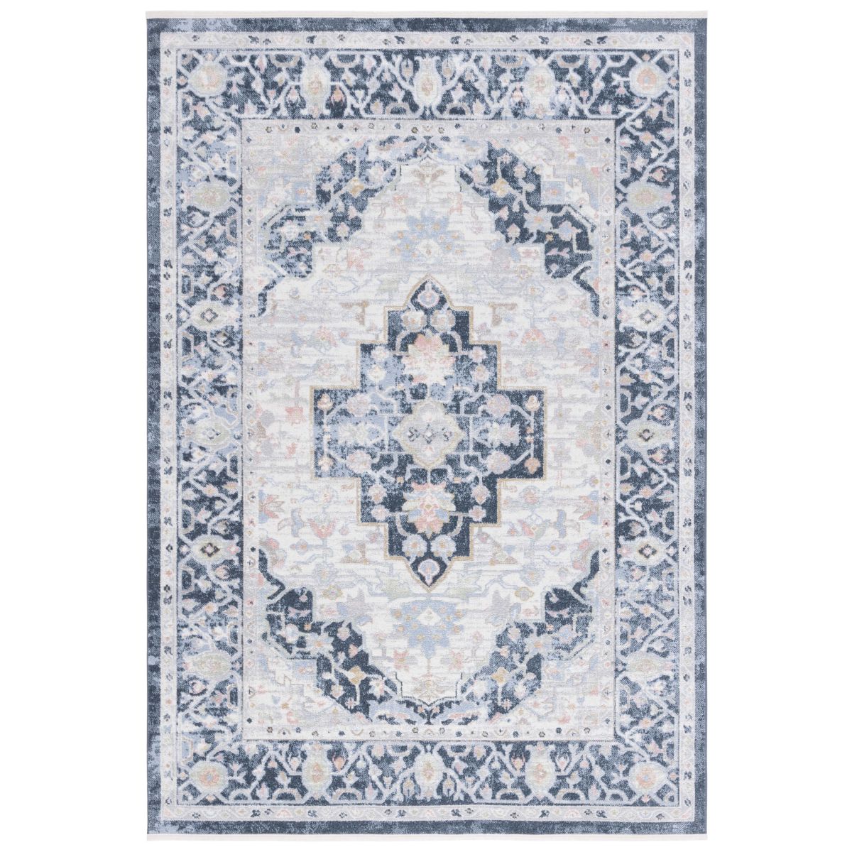 Safavieh Bayside 114 Rug, BAY114 - Blue / Ivory