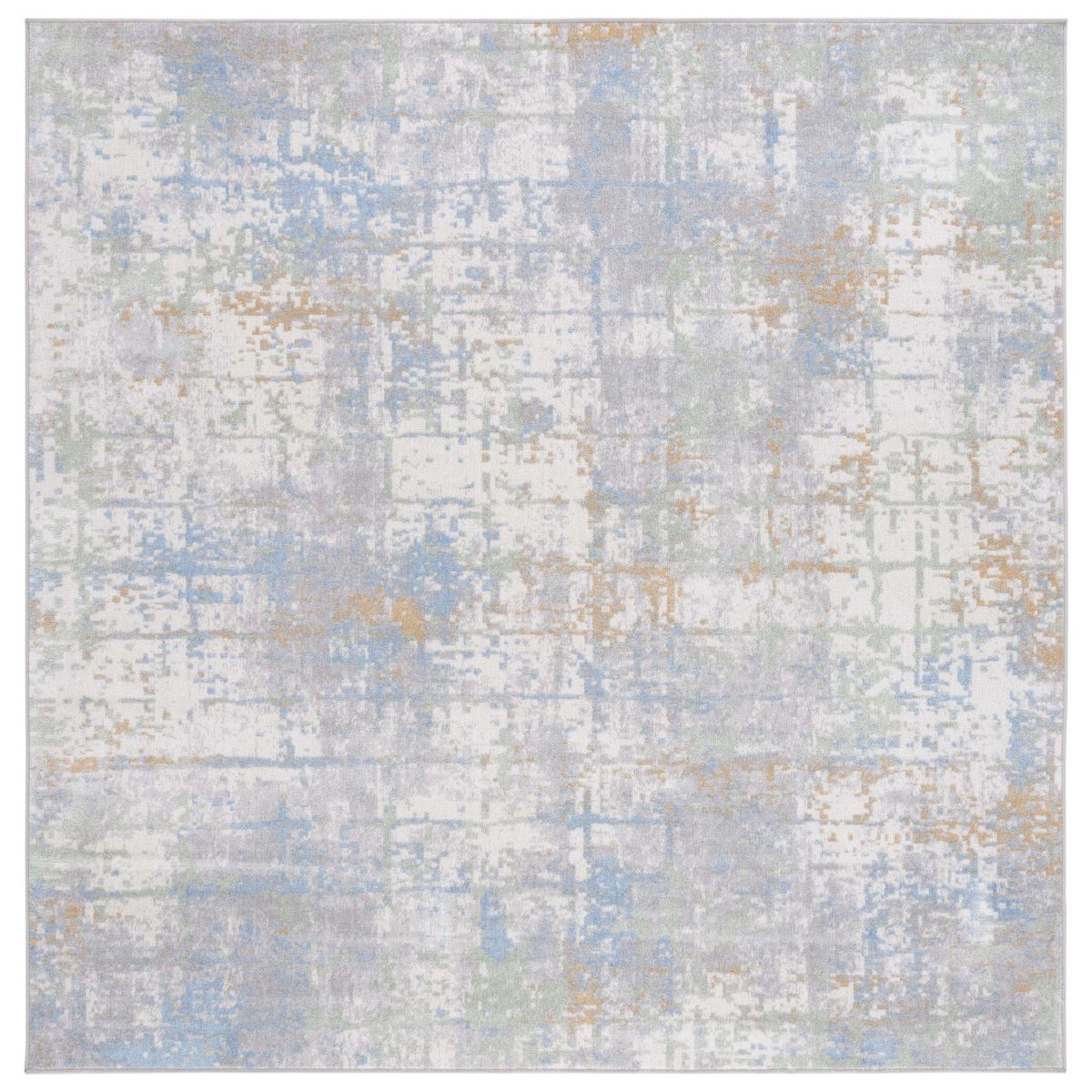 Safavieh Bayside 122 Rug, BAY122 - Grey / Ivory Blue