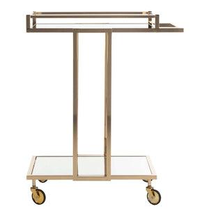 Safavieh Capri 2 Tier Rectangle Bar Cart , BCT8003