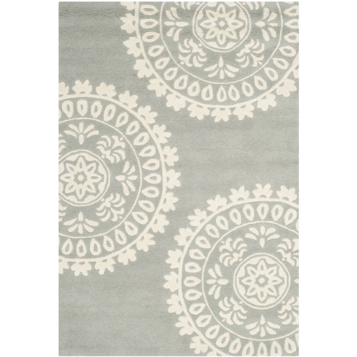 Safavieh Bella 121 Rug, BEL121 - Grey / Ivory
