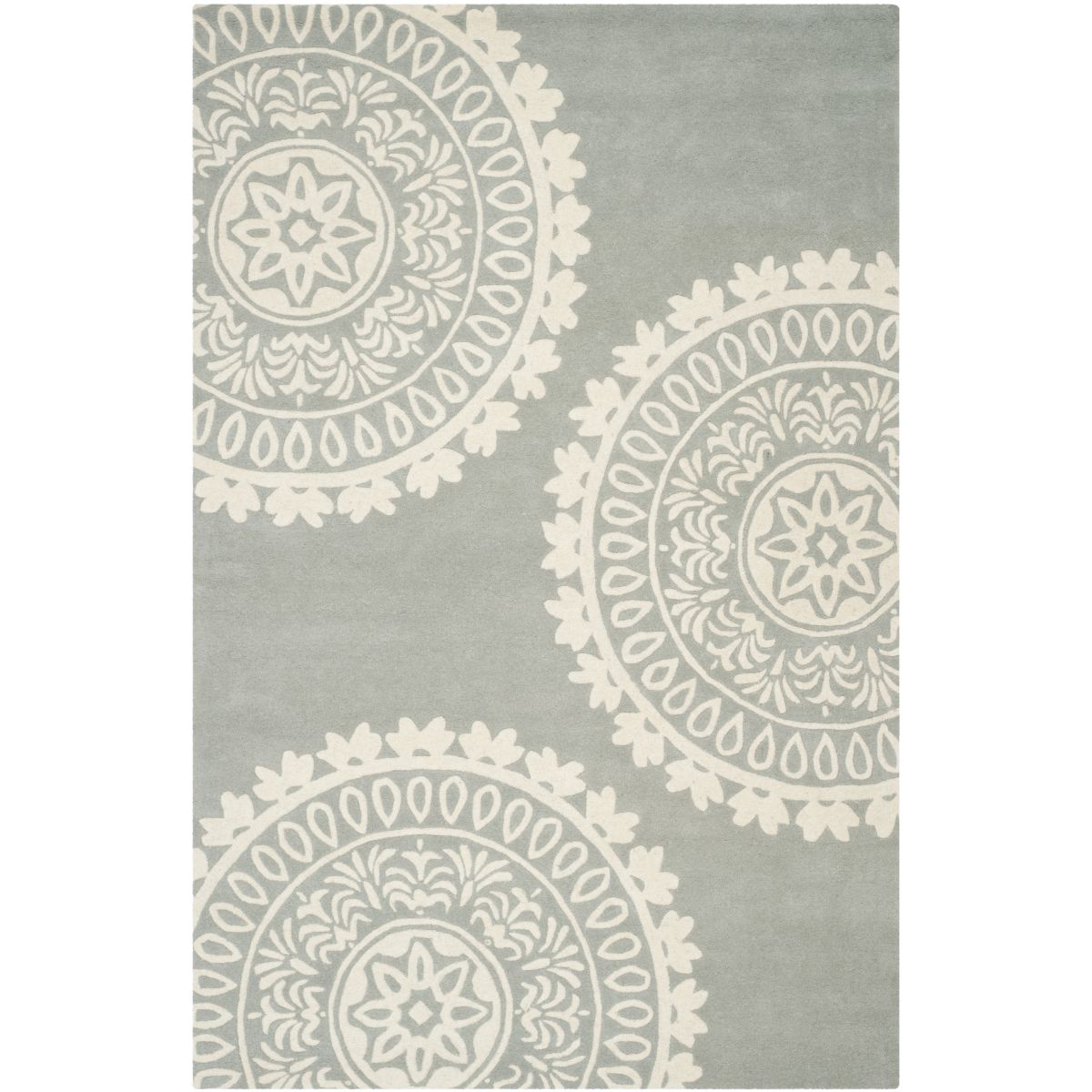Safavieh Bella 121 Rug, BEL121 - Grey / Ivory