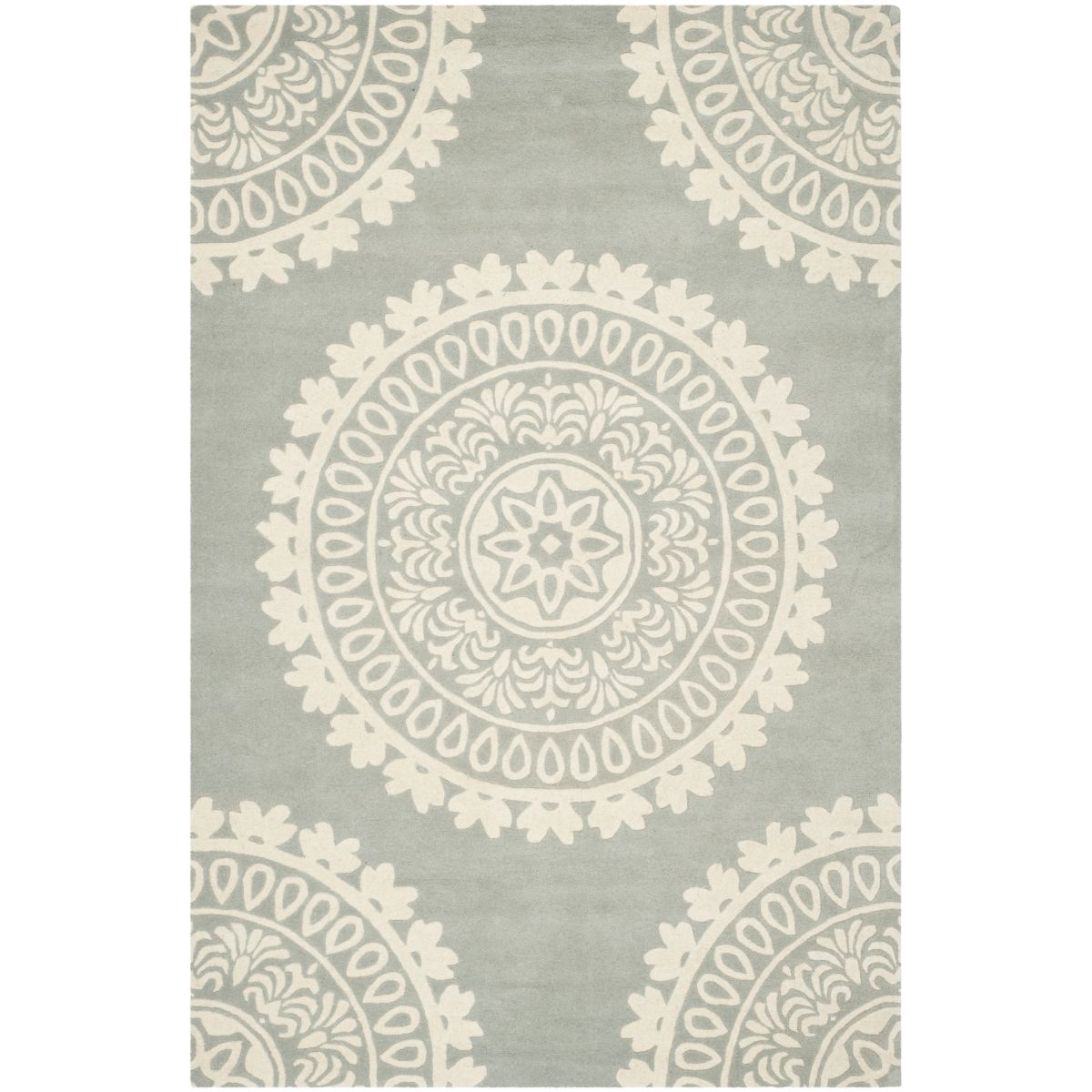 Safavieh Bella 122 Rug, BEL122 - Grey / Ivory