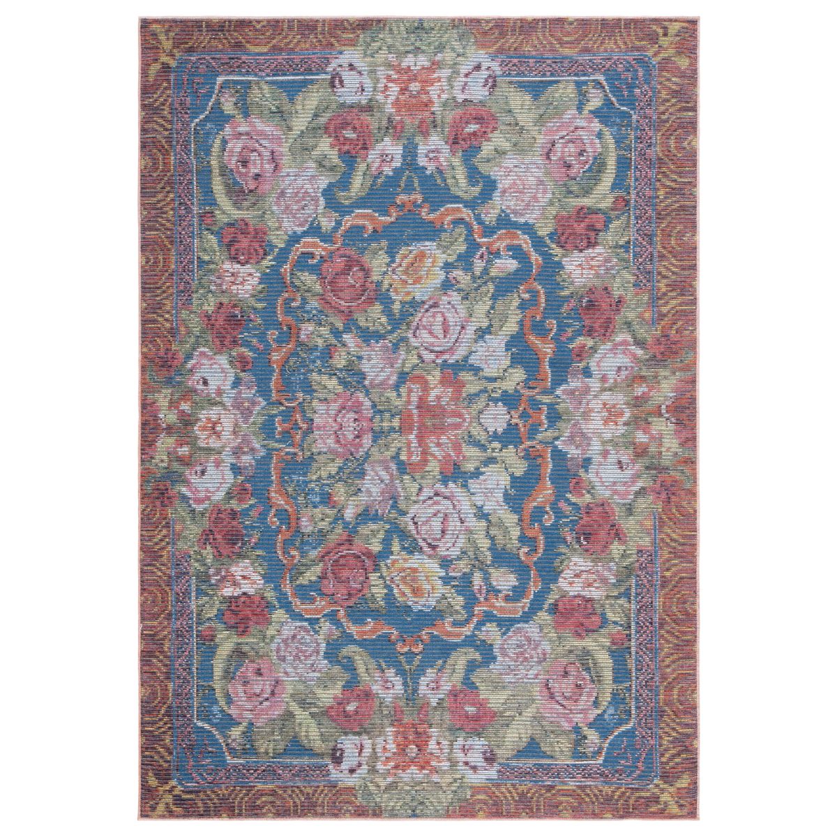 Safavieh Besarabian 220 Rug, BES220 - Blue / Sage Rust