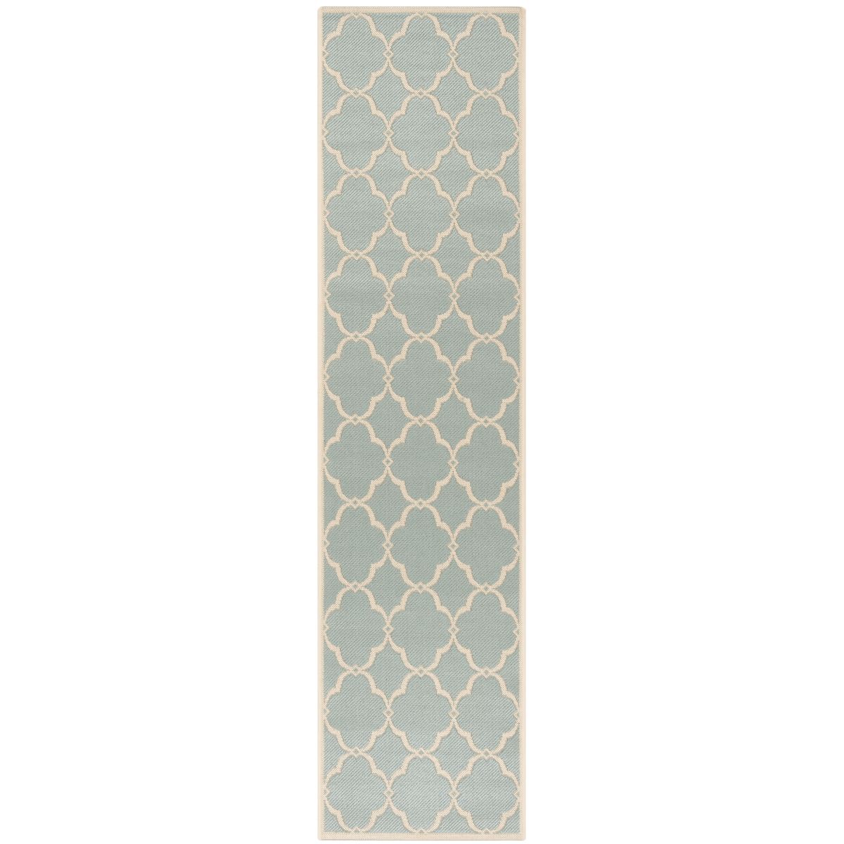 Safavieh Beach House 125 Rug, BHS125 - Aqua / Cream