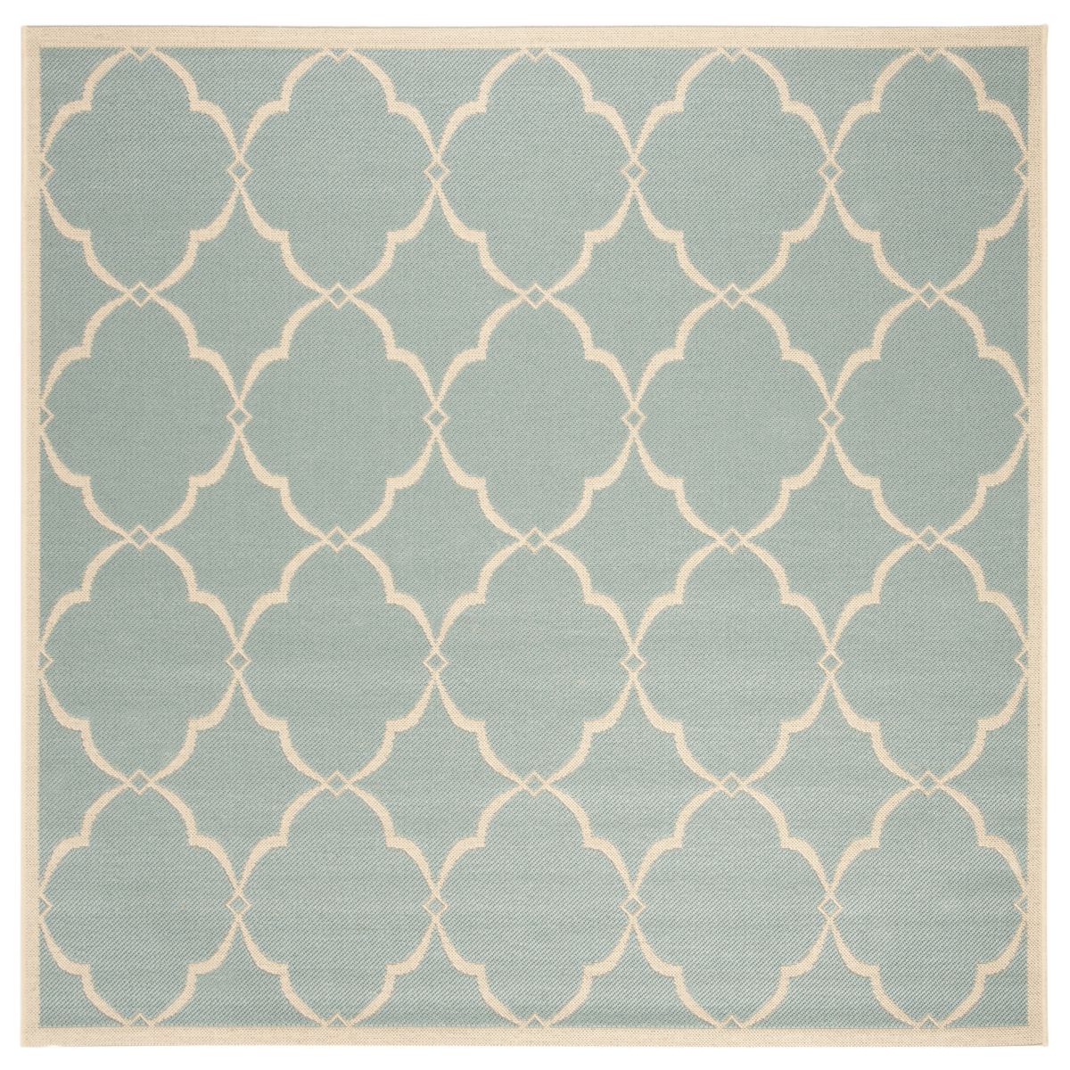 Safavieh Beach House 125 Rug, BHS125 - Aqua / Cream
