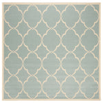 Safavieh Beach House 125 Rug, BHS125 - Aqua / Cream