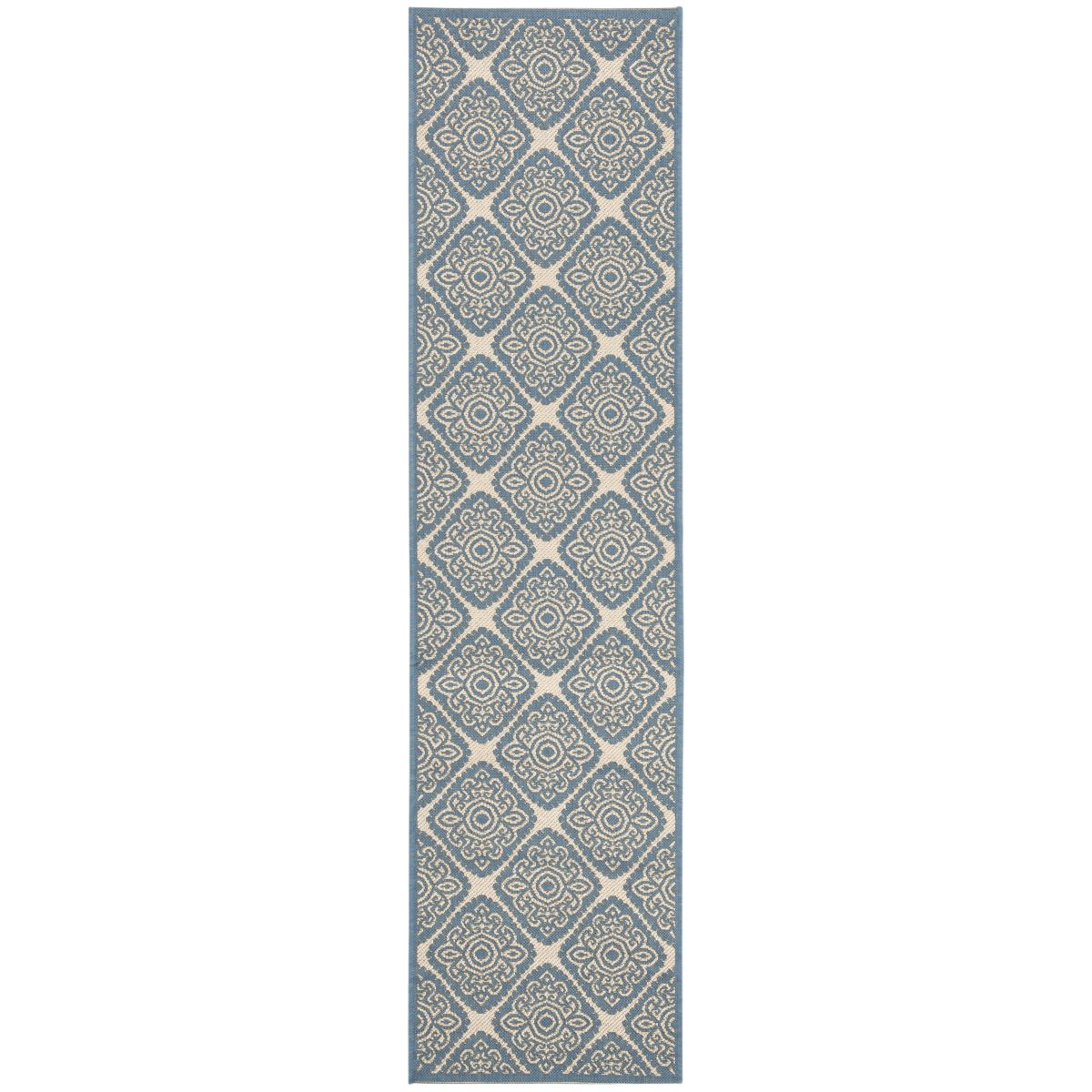 Safavieh Beach House 132 Rug, BHS132 - Cream / Blue