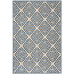 Safavieh Beach House 132 Rug, BHS132 - Cream / Blue