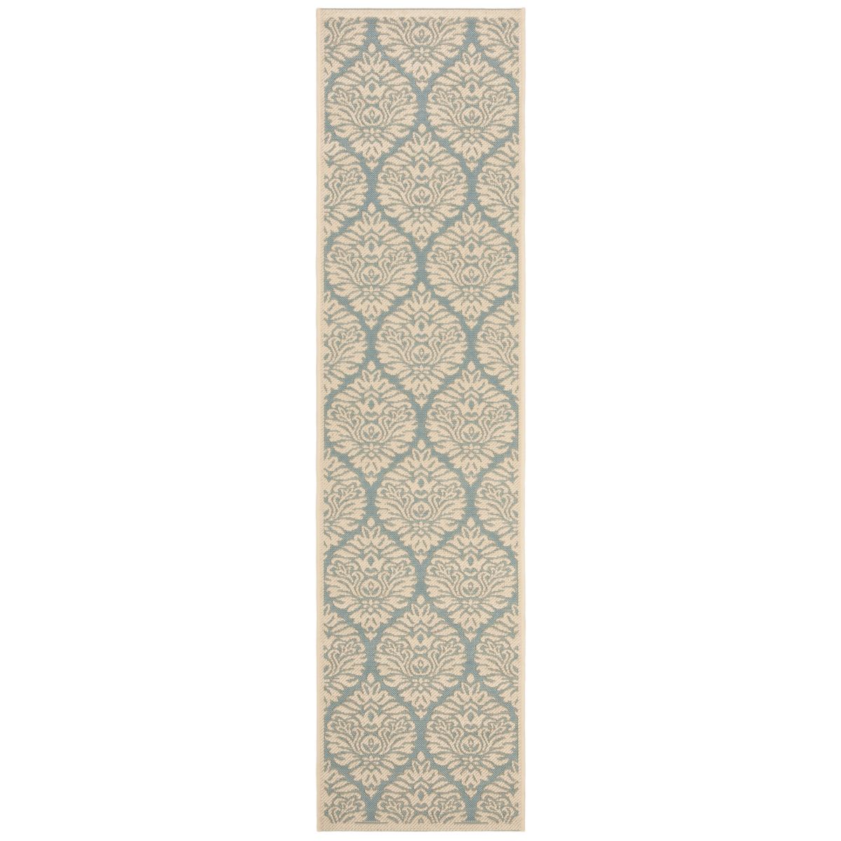 Safavieh Beach House 135 Rug, BHS135 - Aqua / Cream