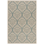 Safavieh Beach House 135 Rug, BHS135 - Aqua / Cream