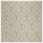 Safavieh Beach House 135 Rug, BHS135 - Aqua / Cream