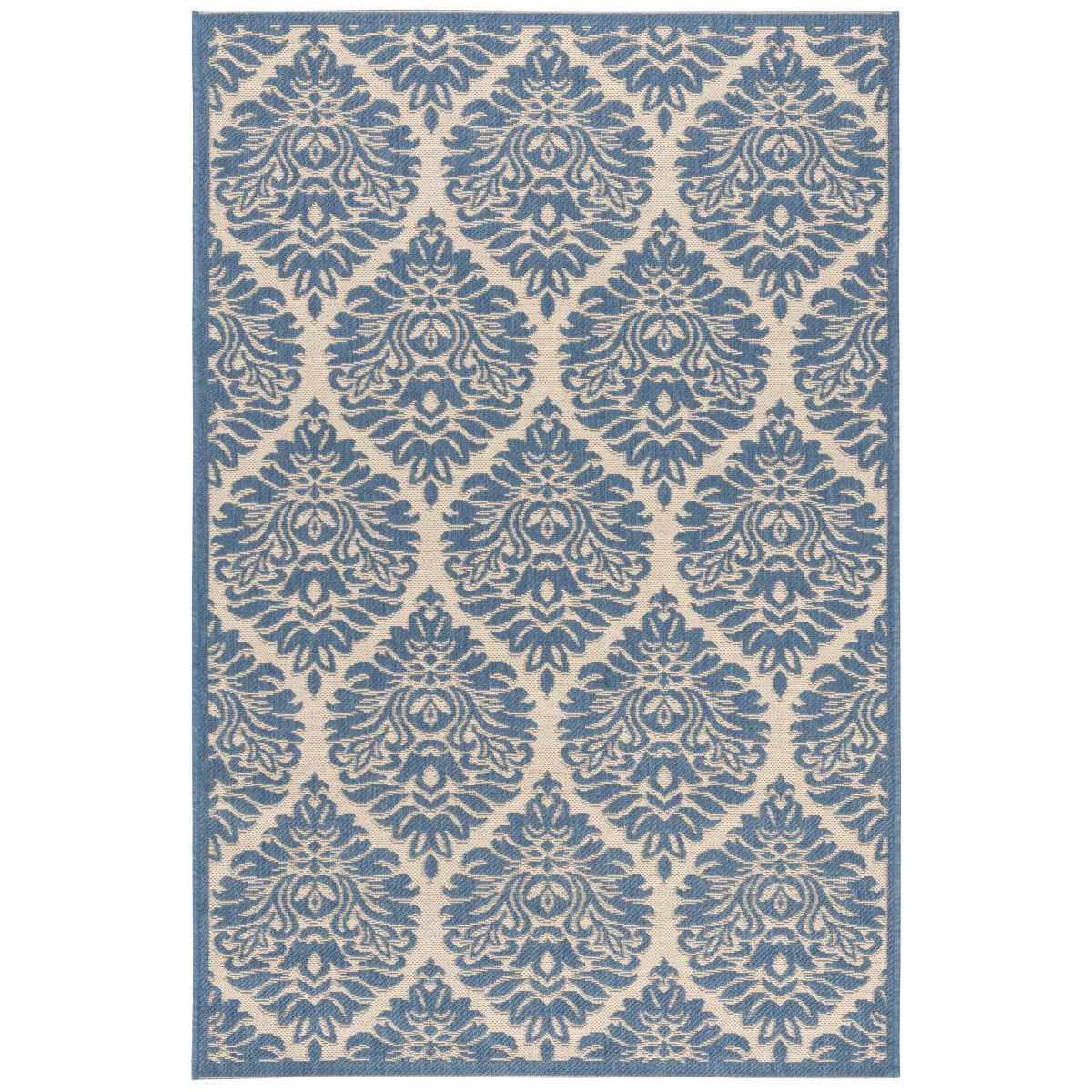 Safavieh Beach House 135 Rug, BHS135 - Cream / Blue