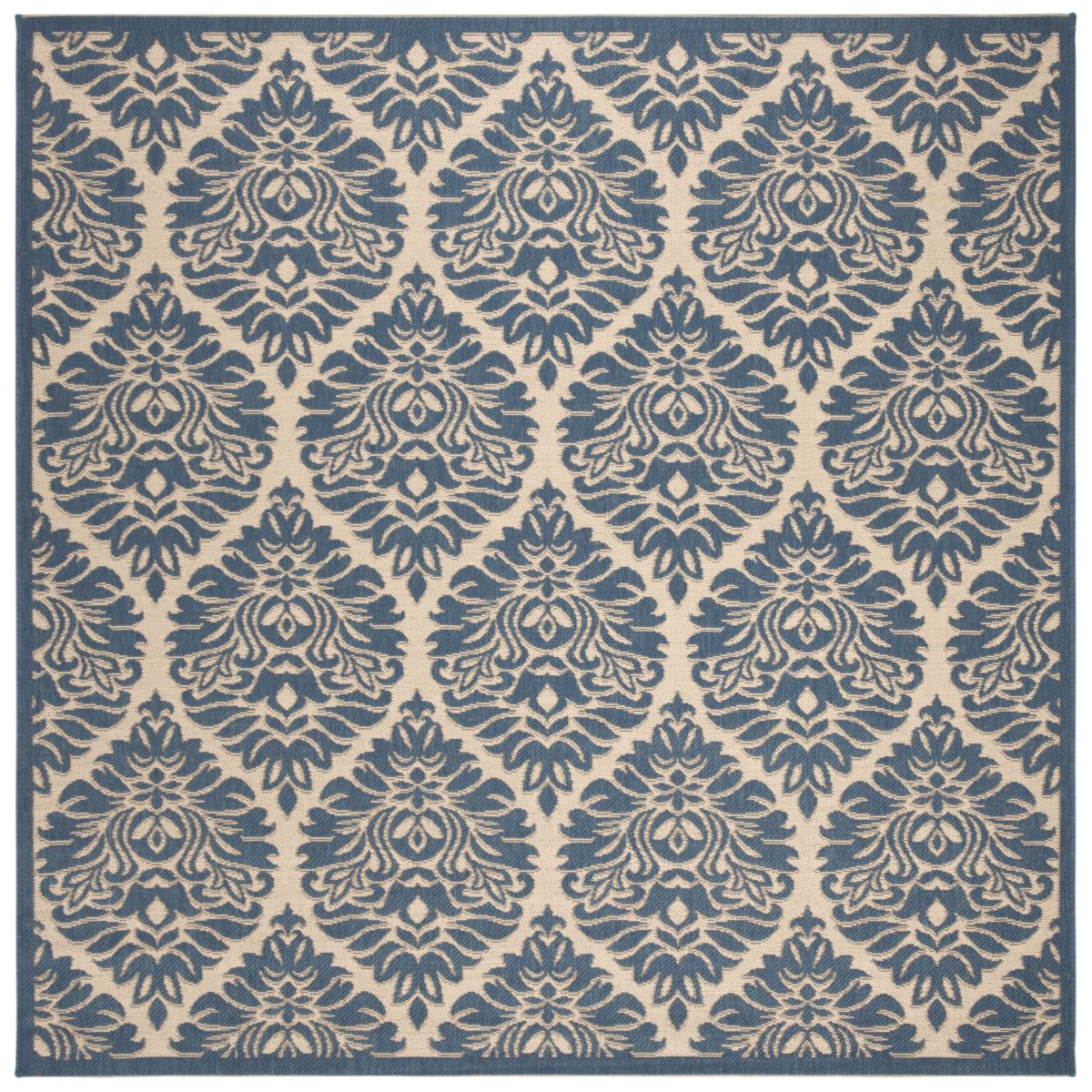 Safavieh Beach House 135 Rug, BHS135 - Cream / Blue