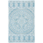 Safavieh Blossom 607 Rug, BLM607 - Blue / Ivory
