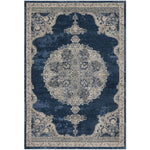 Safavieh Brentwood 867 Rug, Blue, BNT867 - Navy / Light Grey