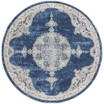 Safavieh Brentwood 867 Rug, Blue, BNT867 - Navy / Light Grey