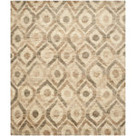 Safavieh Bohemian 633 Rug, BOH633 - Bleach / Brown