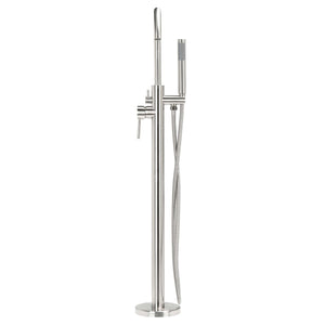 Safavieh Capri Single Handle Below Ground Floor Mount Nickel Shower System , BRC3416