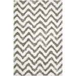 Safavieh Barcelona Shag 320 Rug, BSG320 - Ivory / Silver