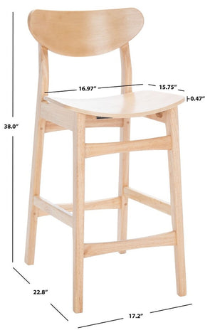 Safavieh Thaxton Counter Stool , BST1501 - Natural