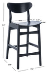 Safavieh Thaxton Counter Stool , BST1501 - Black