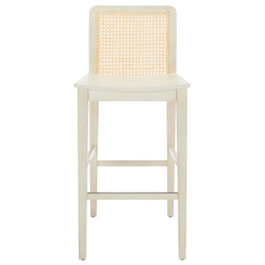 Safavieh Benicio Rattan Bar Stool (Set of 2), BST1507