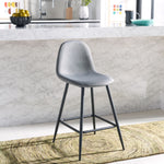 Safavieh Travis Counter Stool , BST2001 - Dark Grey / Black